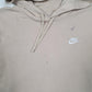 Womens Beige Nike  Hoodie Jumper
