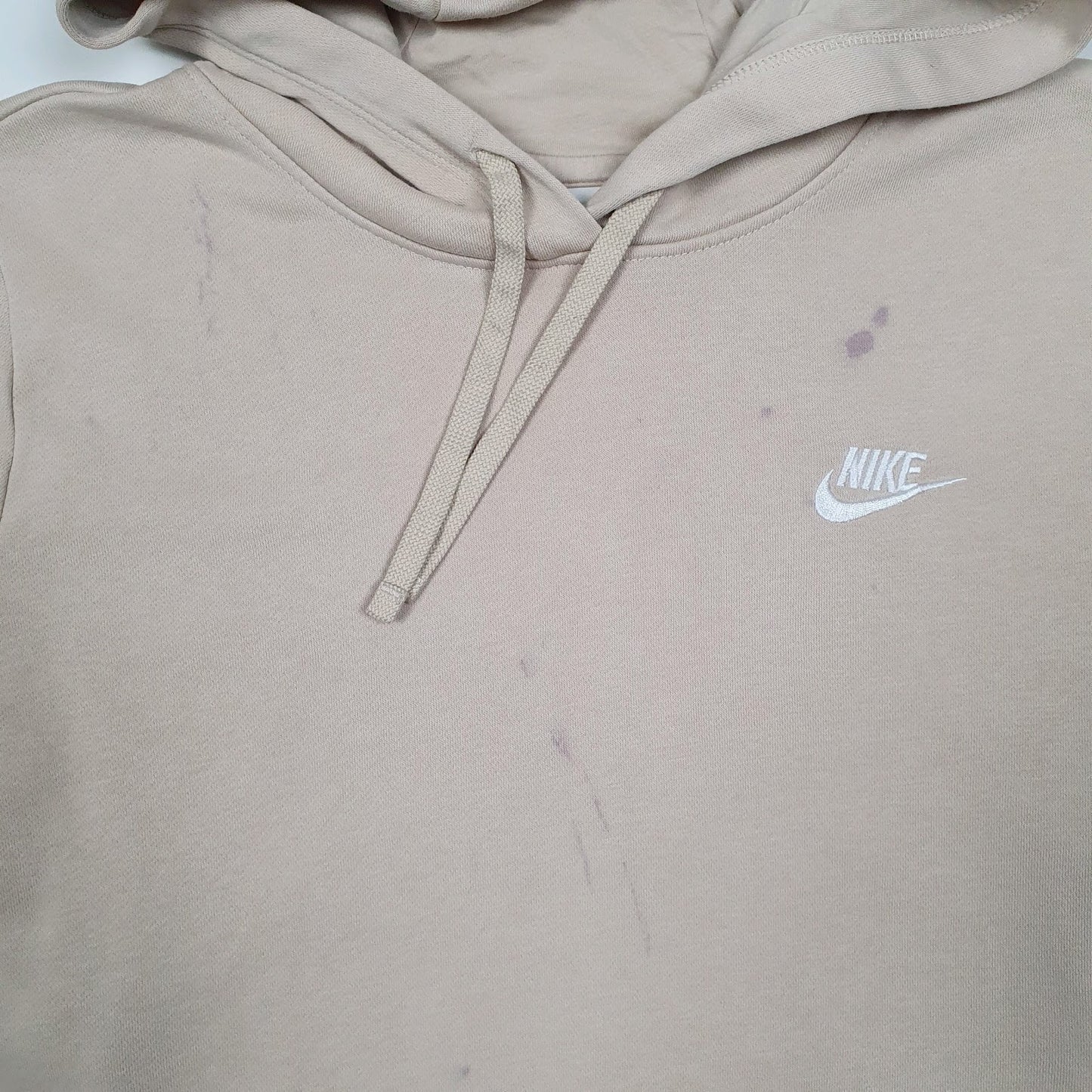 Womens Beige Nike  Hoodie Jumper