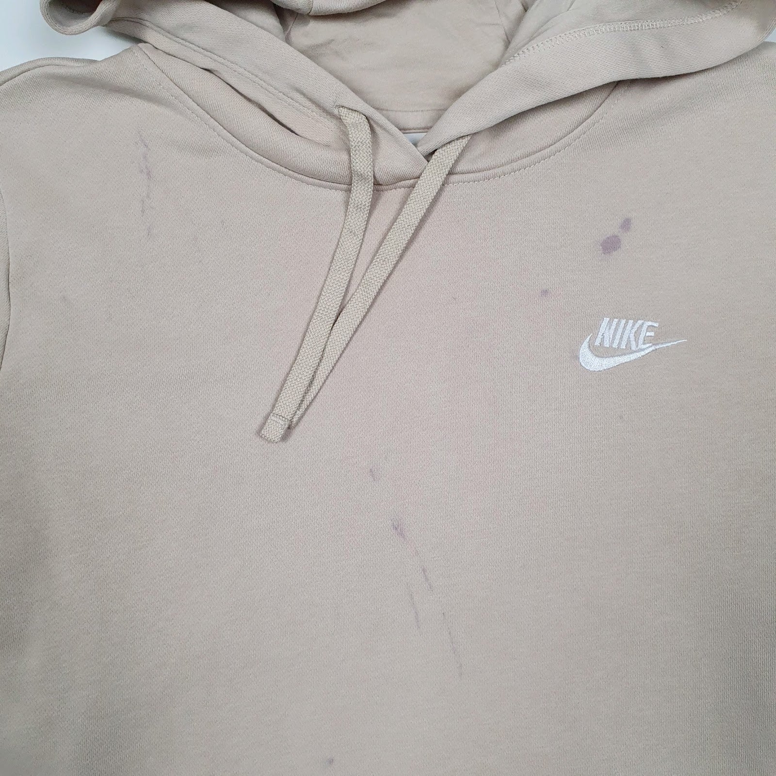 Womens Beige Nike  Hoodie Jumper