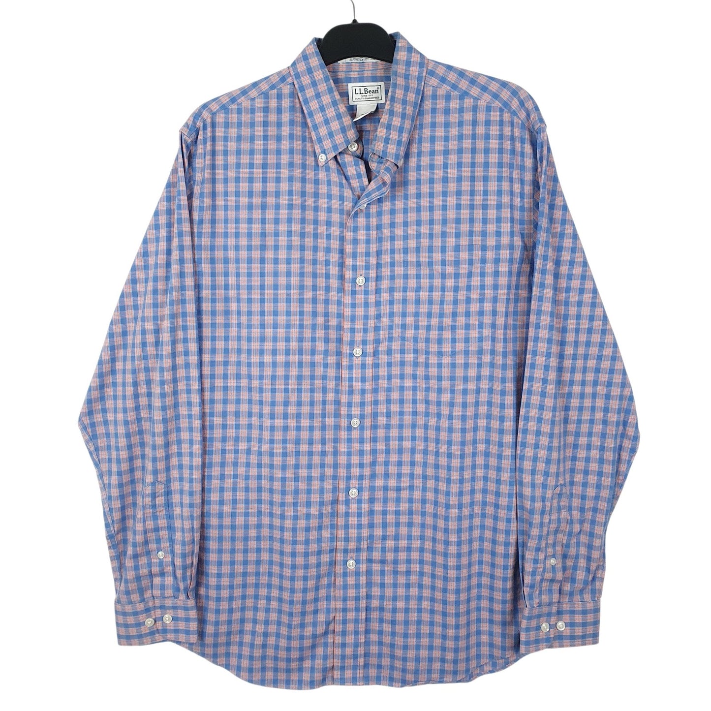 Mens Blue L.L.Bean  Long Sleeve Shirt