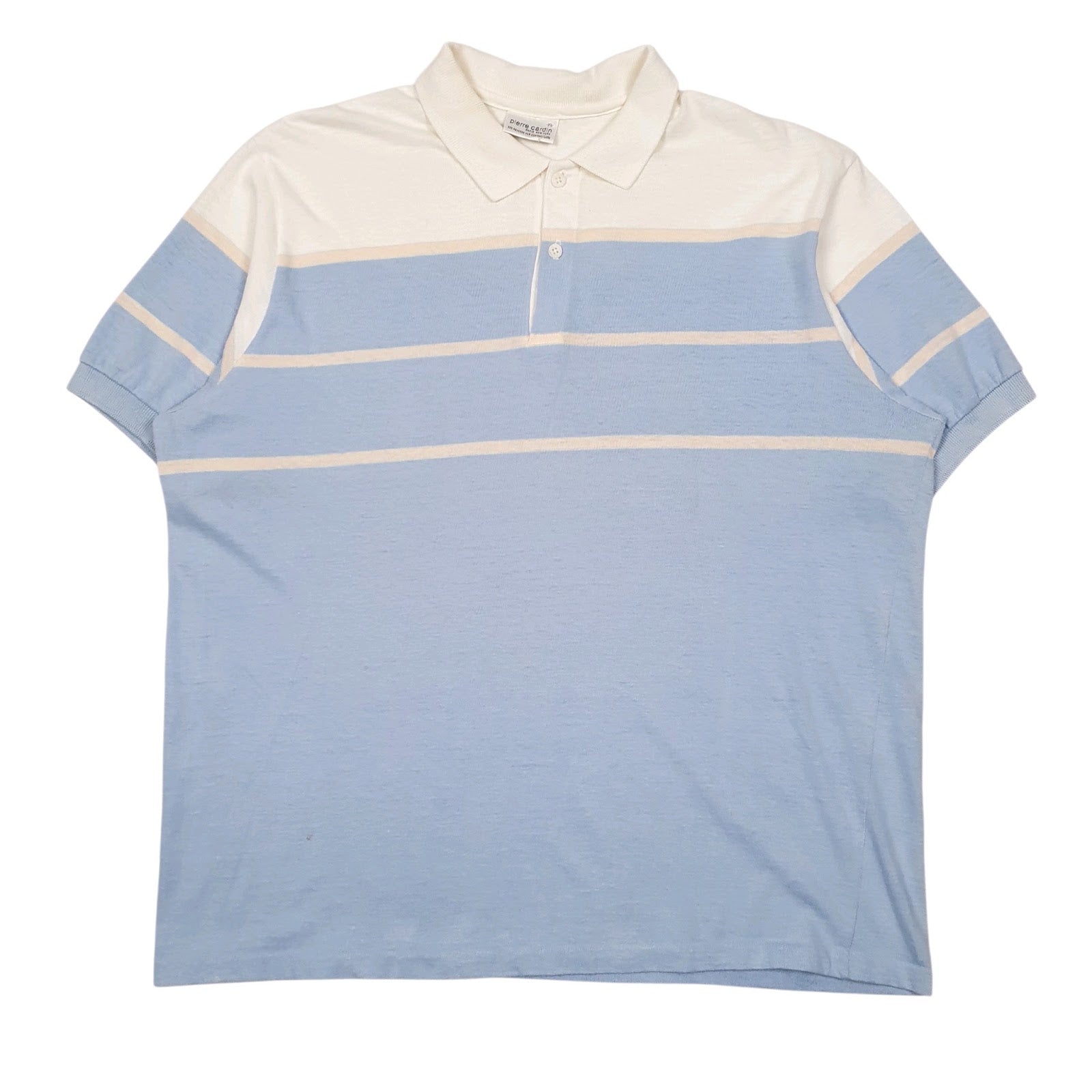 Mens Blue Pierre Cardin  Short Sleeve Polo Shirt
