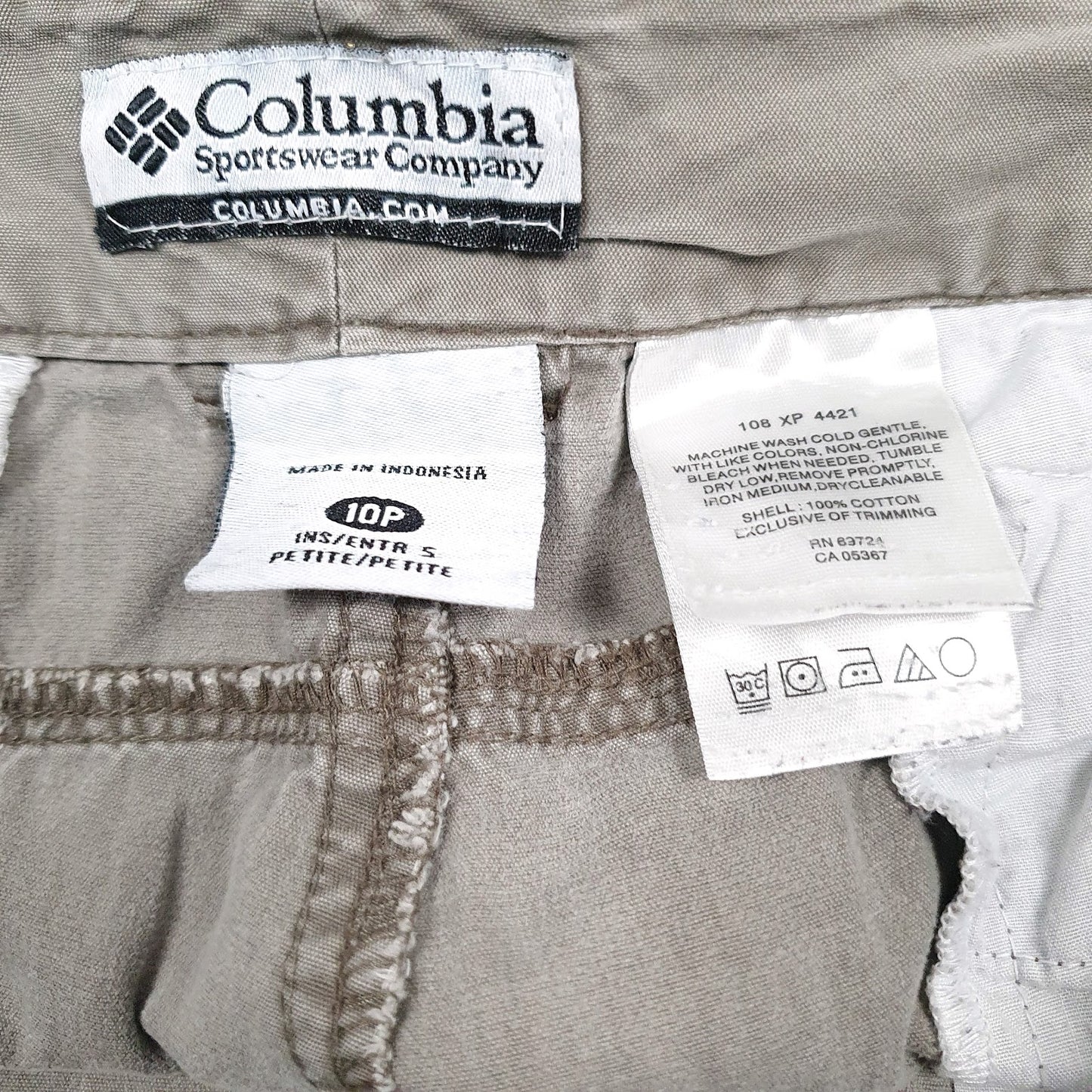 Womens Grey Columbia Sportswear Company  Hoodie Shorts