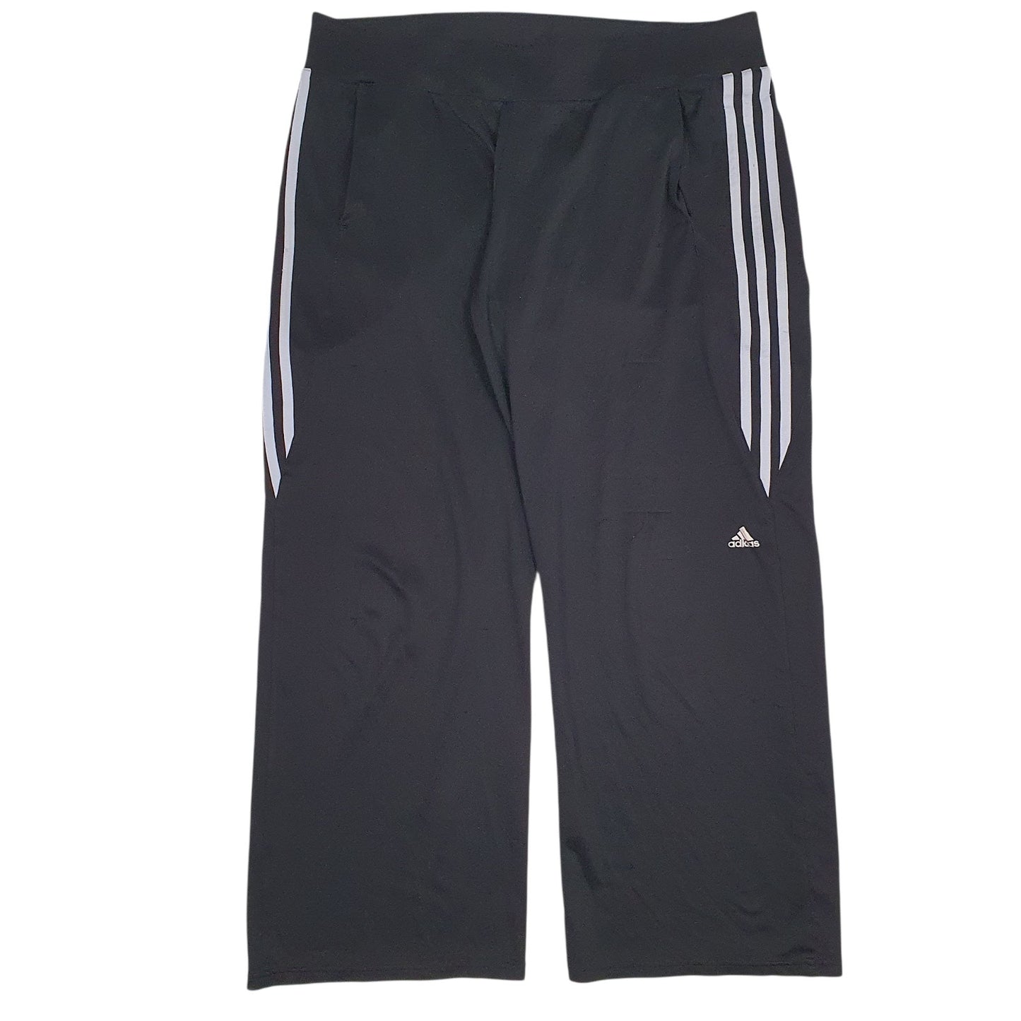 Womens Black Adidas Lightweight Jogger Trousers
