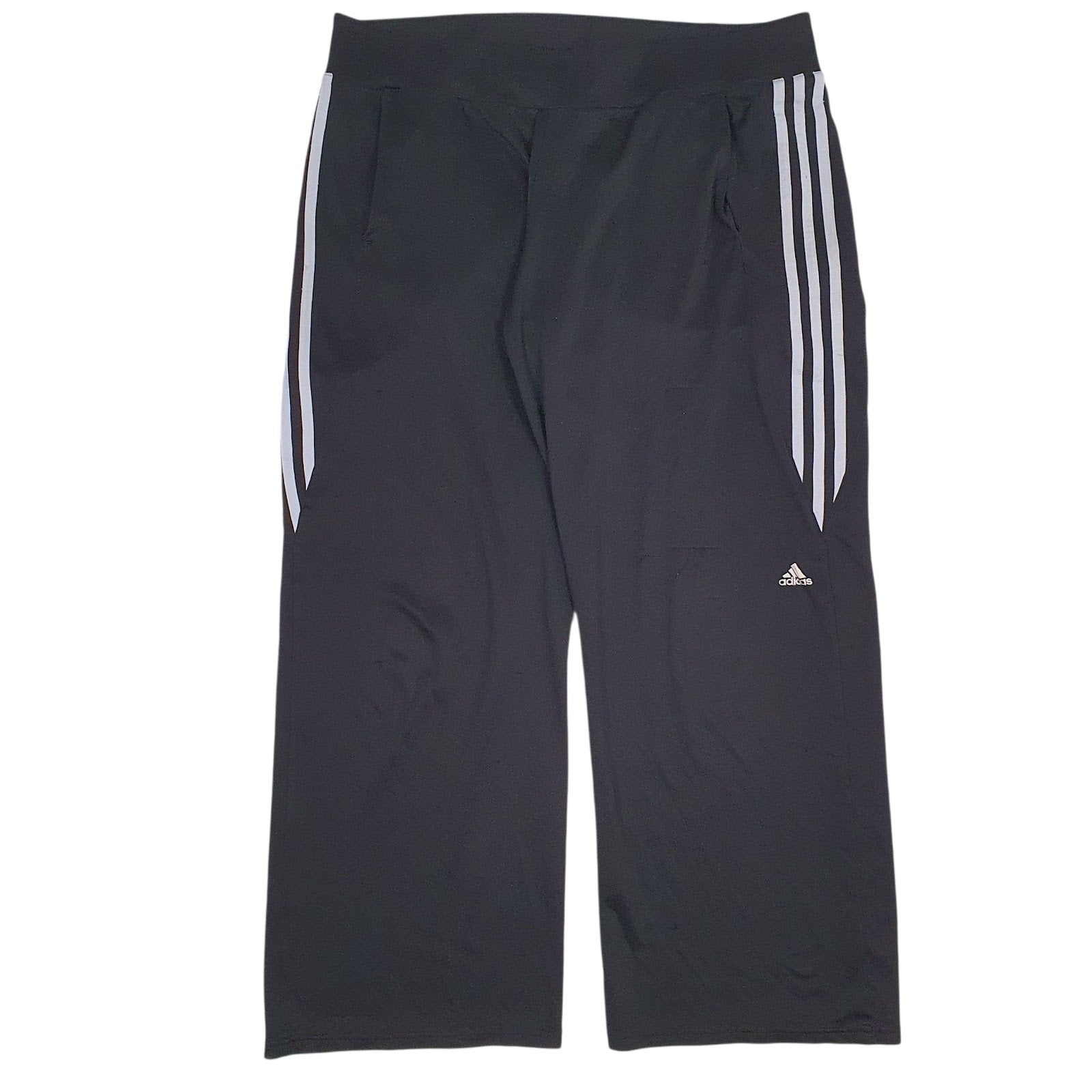 Womens Black Adidas Lightweight Jogger Trousers