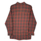 Mens Brown Freestyle Flannel  Shirt