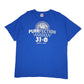 Mens Blue Gildan USA College Basketball Short Sleeve T Shirt