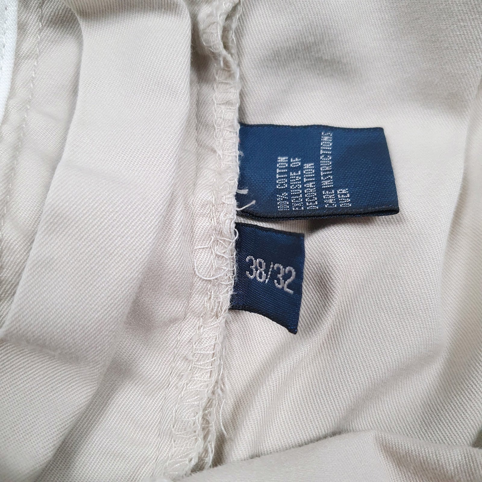 Mens Cream Polo Ralph Lauren Prospect Pant Quarter Zip Trousers