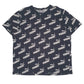 Mens Black Puma  Short Sleeve T Shirt