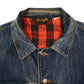 Mens Blue Wrangler Vintage 90s Type 3 Trucker  Coat