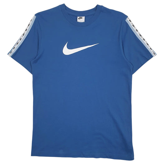 Mens Blue Nike  Short Sleeve T Shirt