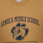 Mens Yellow Gildan   T Shirt