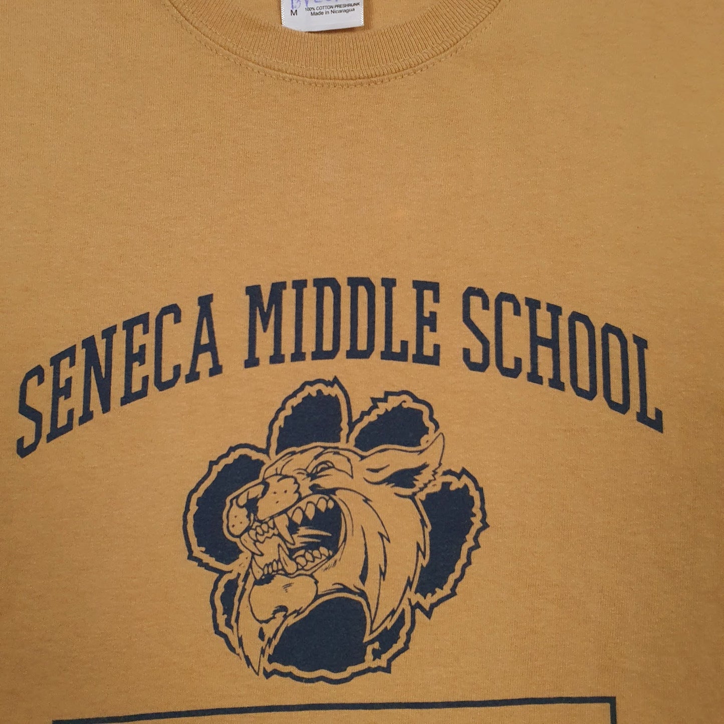 Mens Yellow Gildan   T Shirt
