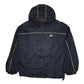 Mens Navy Adidas Vintage 00s Hoodie Coat