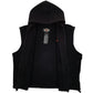 Mens Black Harley Davidson Hoodie Gilet Jumper