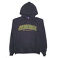 Mens Black Champion Jasonville University Hoodie Jumper