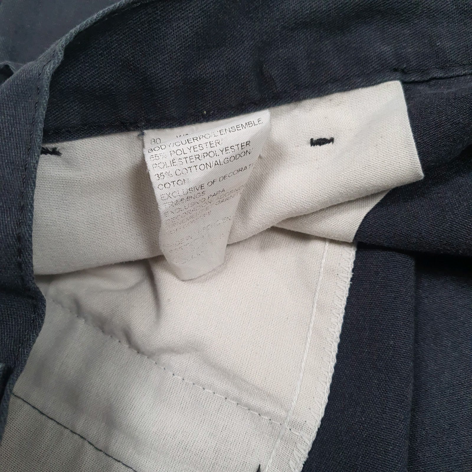 Mens Black Dickies   Trousers