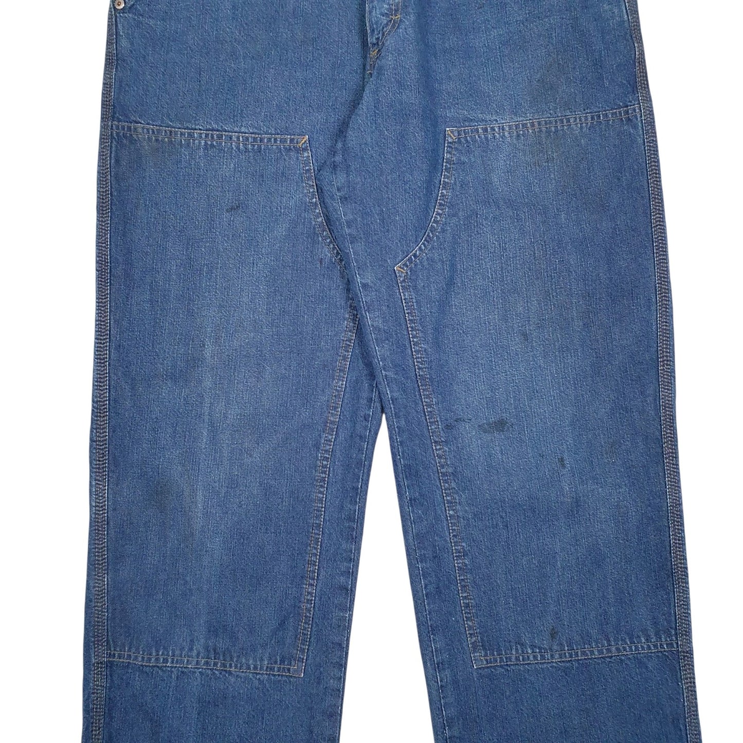 Mens Blue Arizona Double Kneea  Jeans