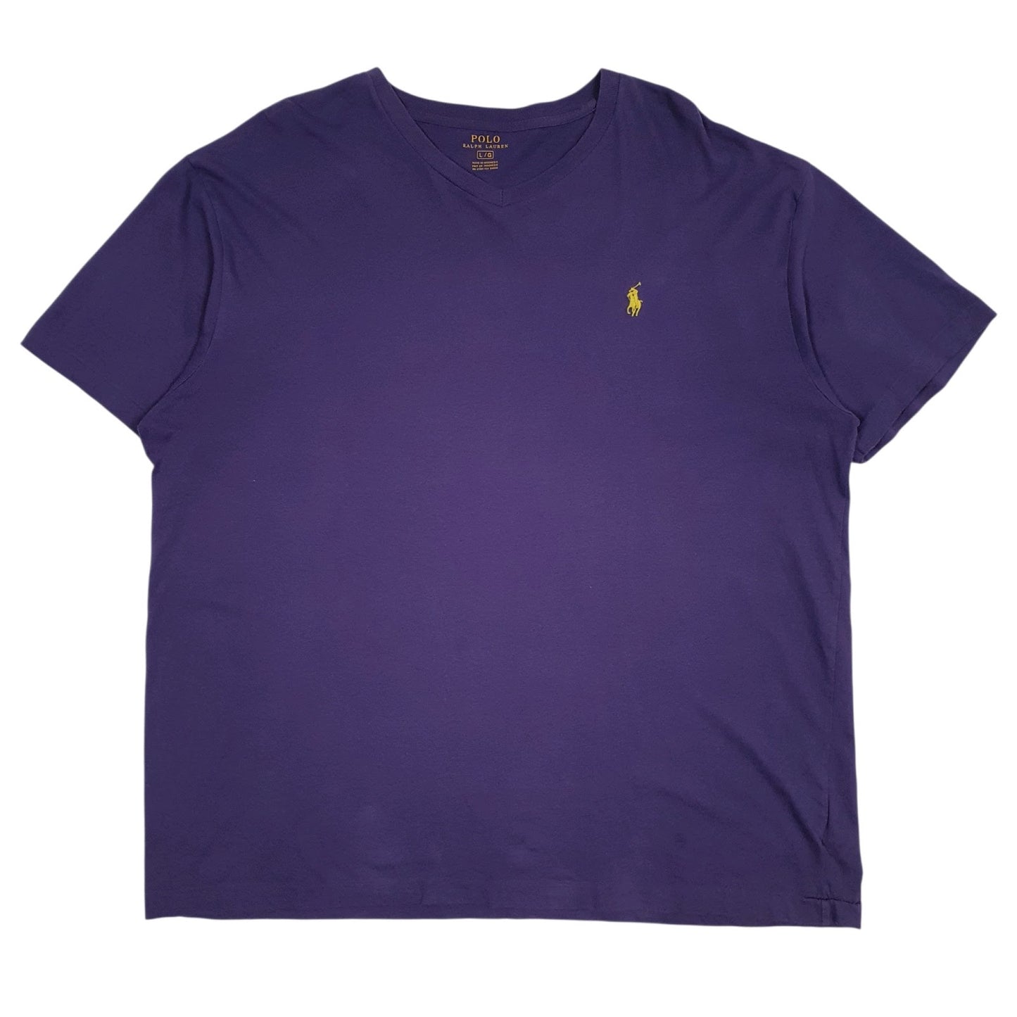 Mens Purple Polo Ralph Lauren  Short Sleeve T Shirt