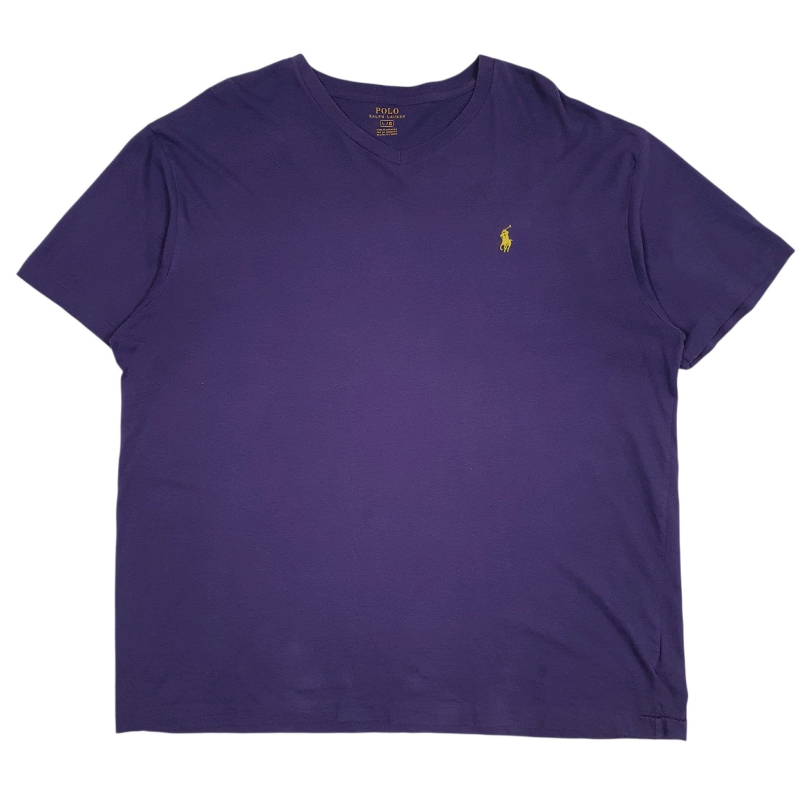 Mens Purple Polo Ralph Lauren  Short Sleeve T Shirt