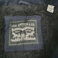 Mens Navy Levis Sherpa Lined  Coat