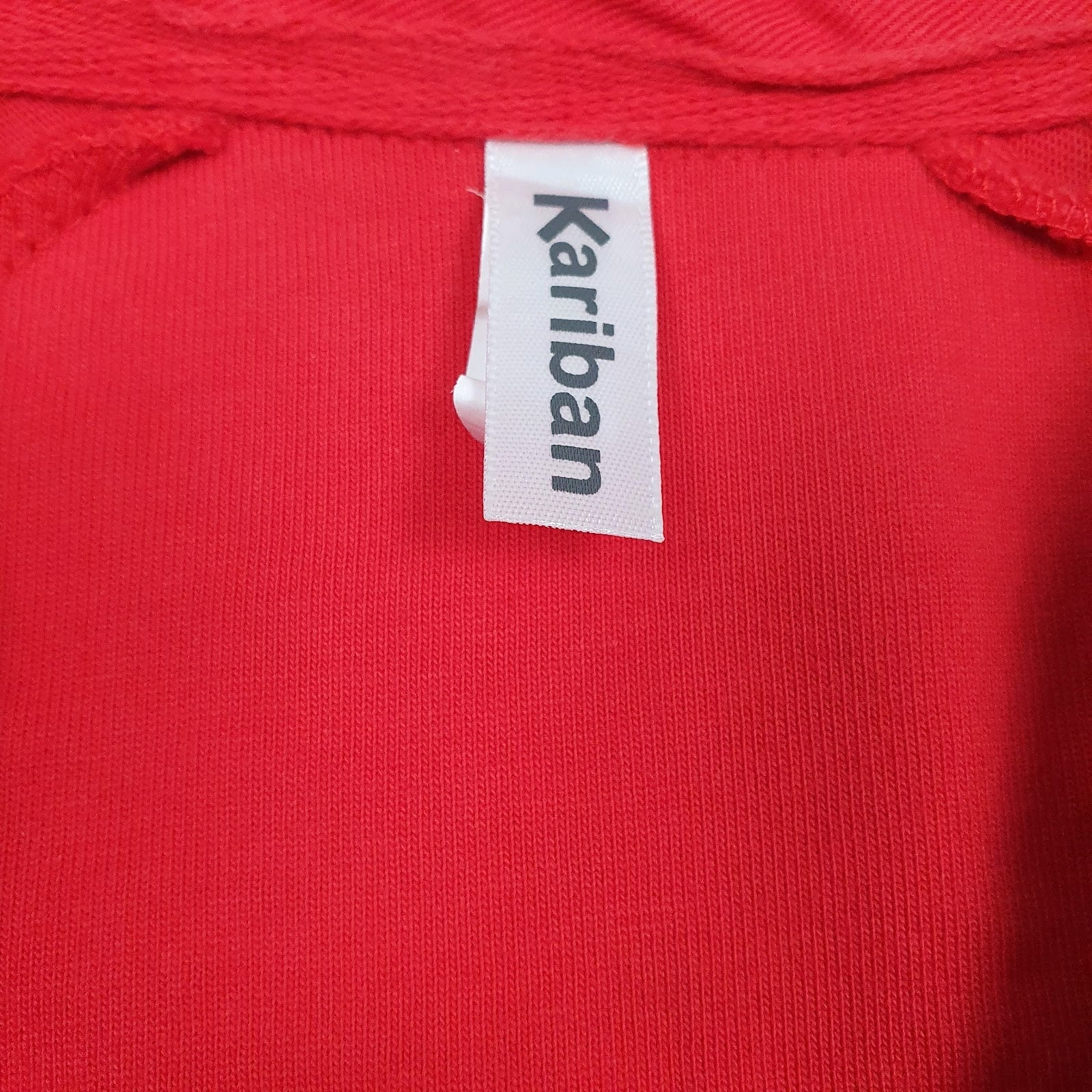 Mens Red Kariban Rugby  Polo Shirt