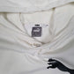 Mens White Puma  Hoodie Jumper