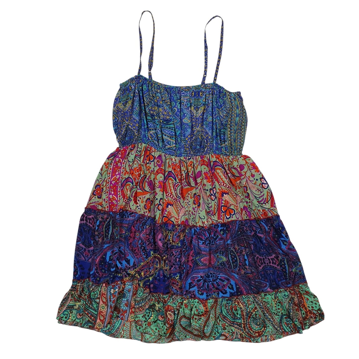 Womens Blue Unbranded Lightweight Sleeveless Dress