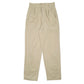 Womens Green Zara Pleated Formal Trousers