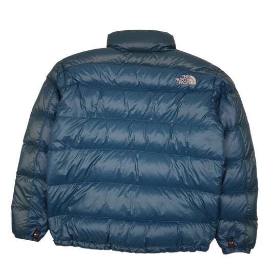 Mens Blue The North Face Nuptse  Coat