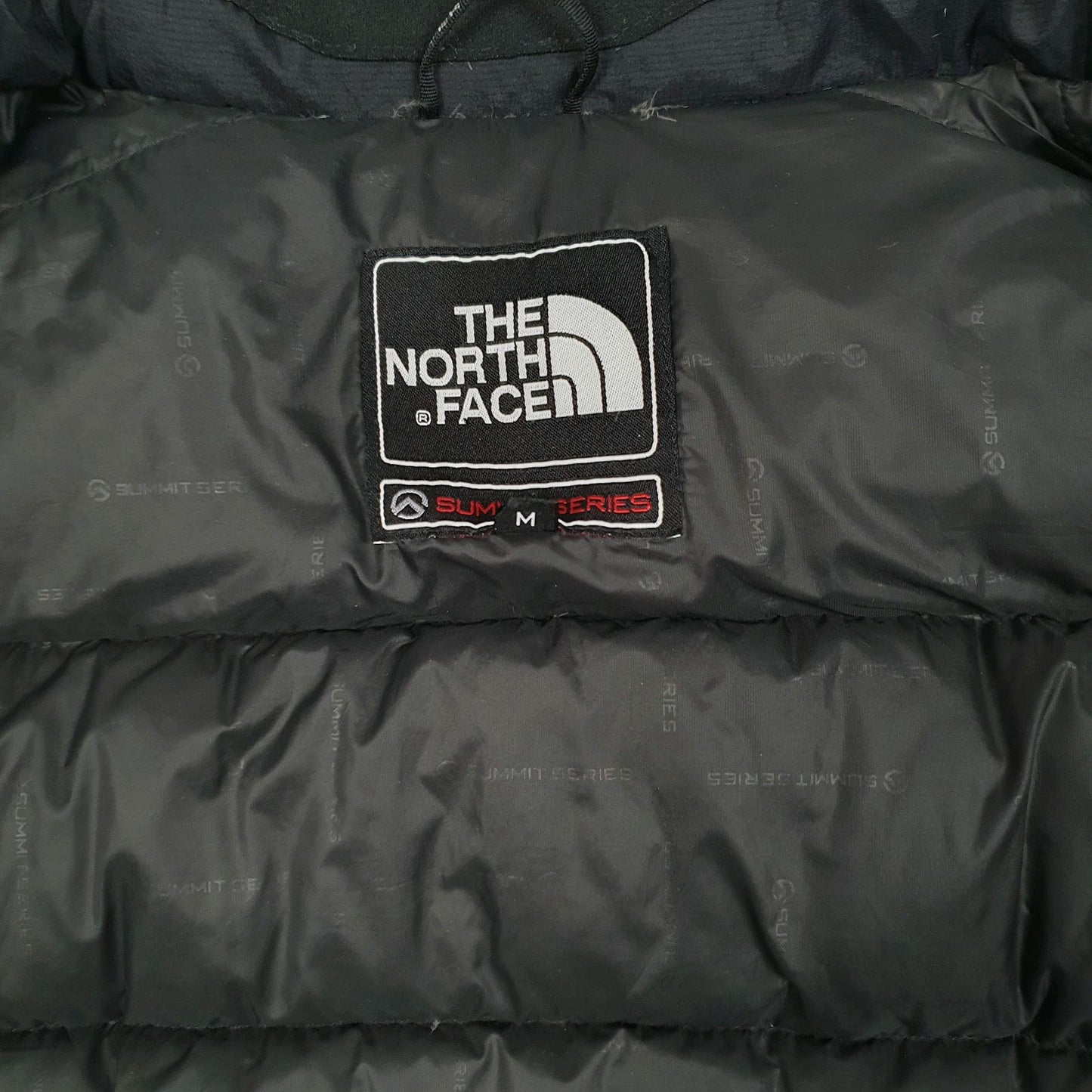 Mens Black The North Face Summit Series Nuptse  Coat