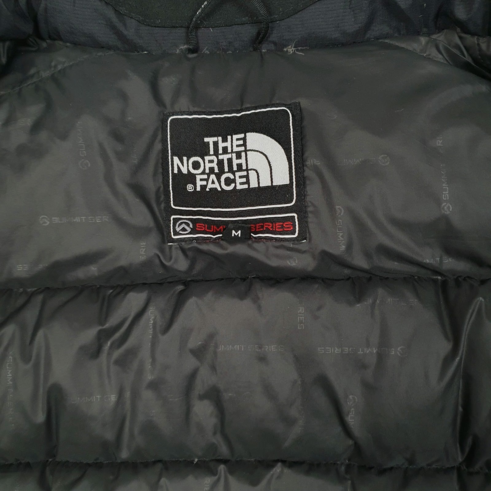 Mens Black The North Face Summit Series Nuptse  Coat