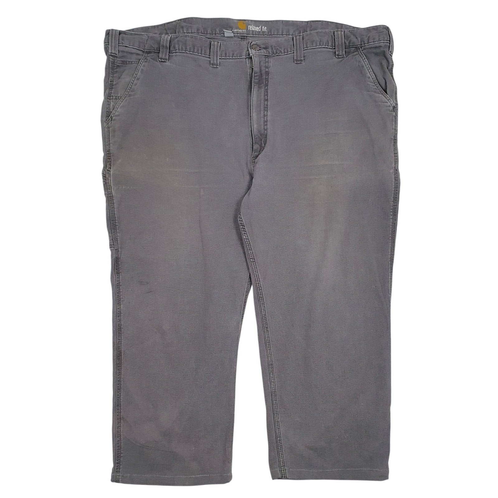 Mens Grey Carhartt Workwear Carpenter JeansW50 L24