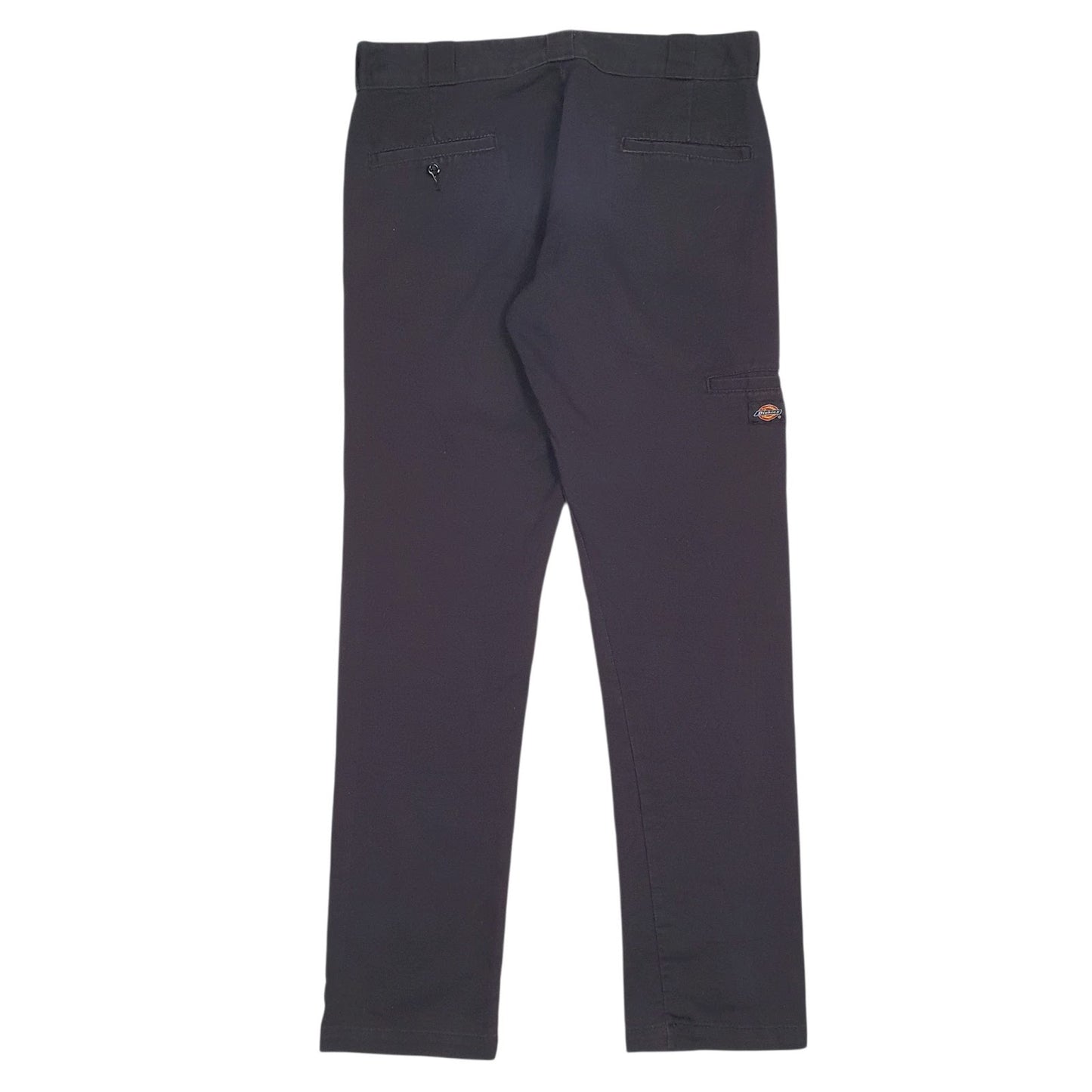 Mens Black Dickies Workwear Carpenter  Trousers