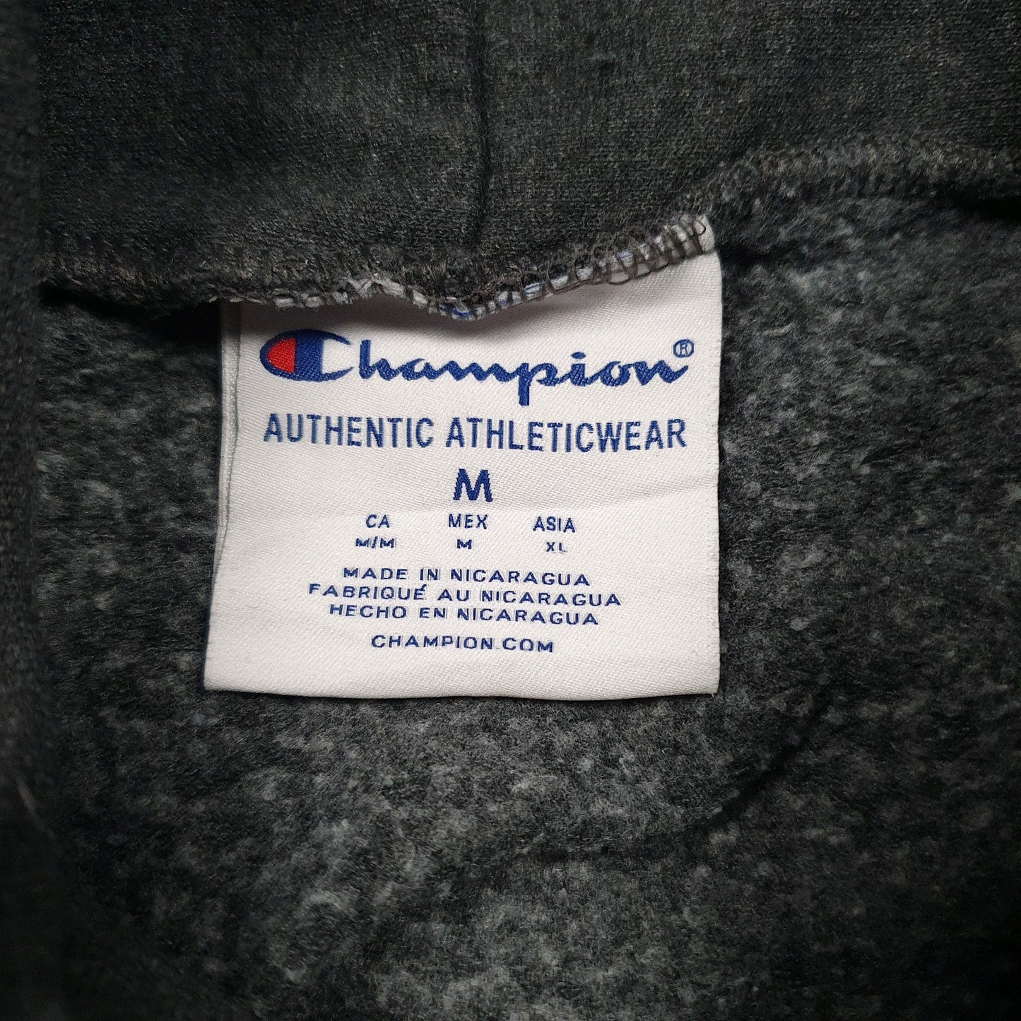 Mens Grey Champion Marist Hoodie Jumper