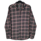 Mens Grey Eddie Bauer Flannel Long Sleeve Shirt