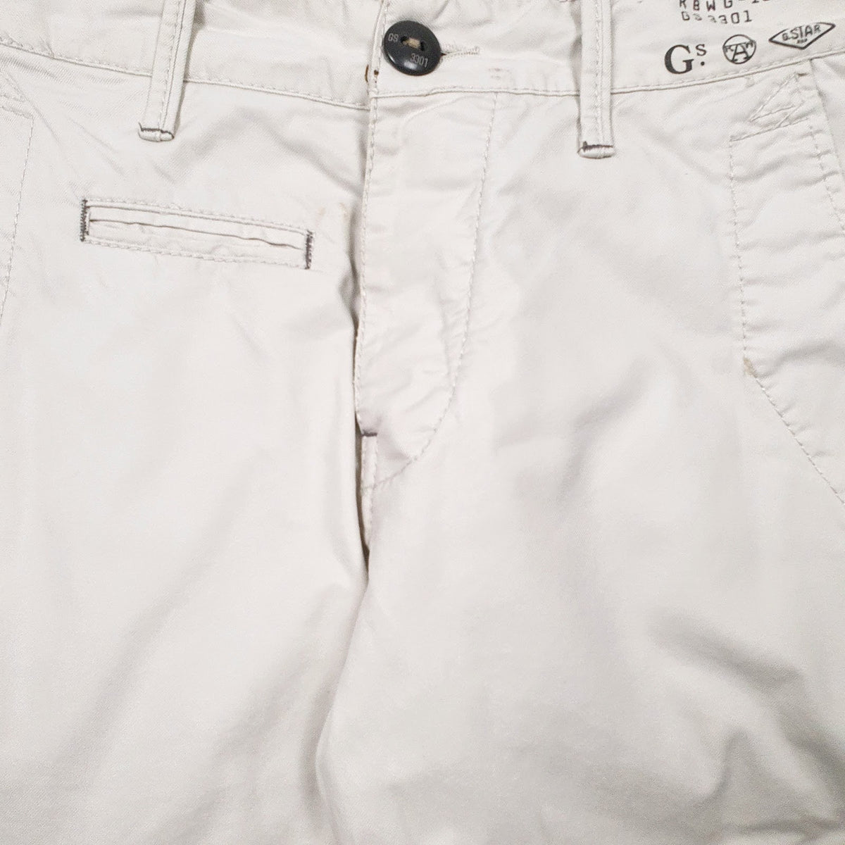 Mens Beige G-Star   Jeans
