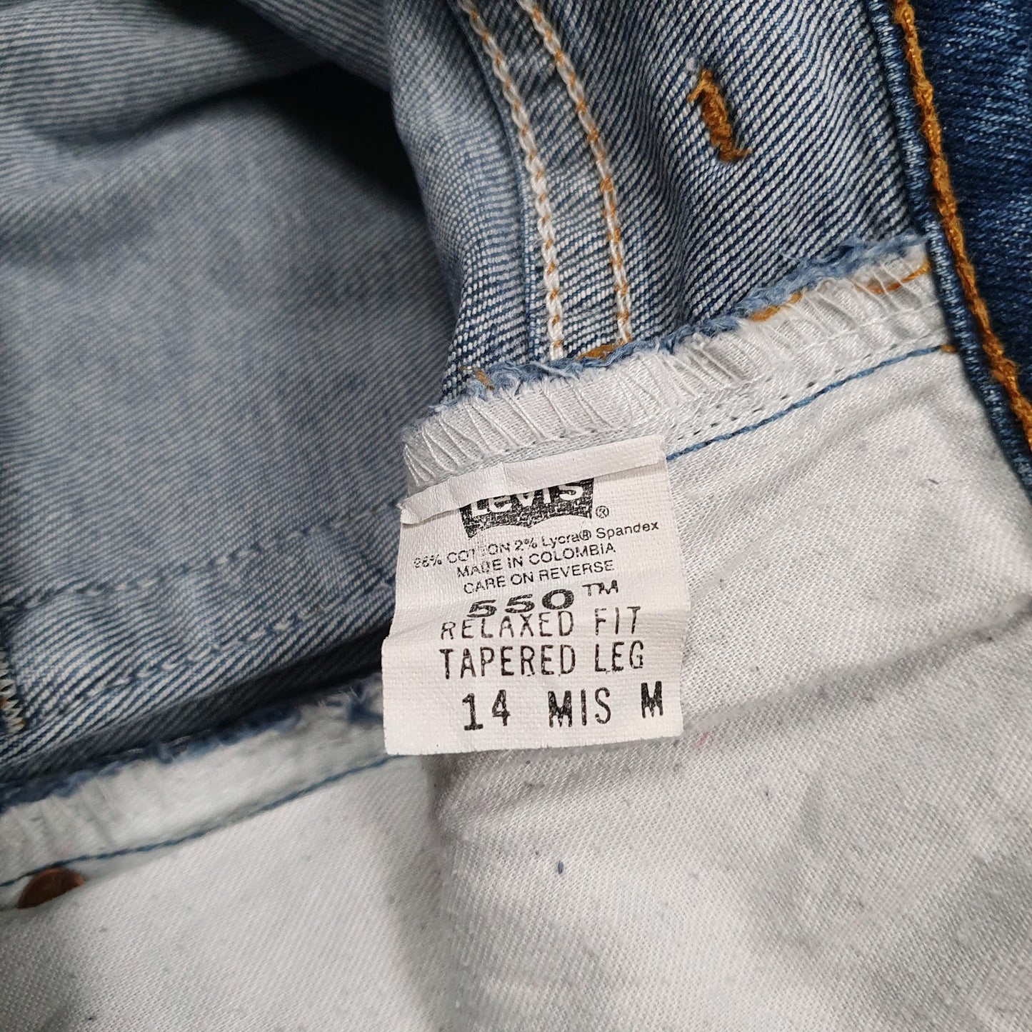 Womens Blue Levis Vintage 00s  Jeans