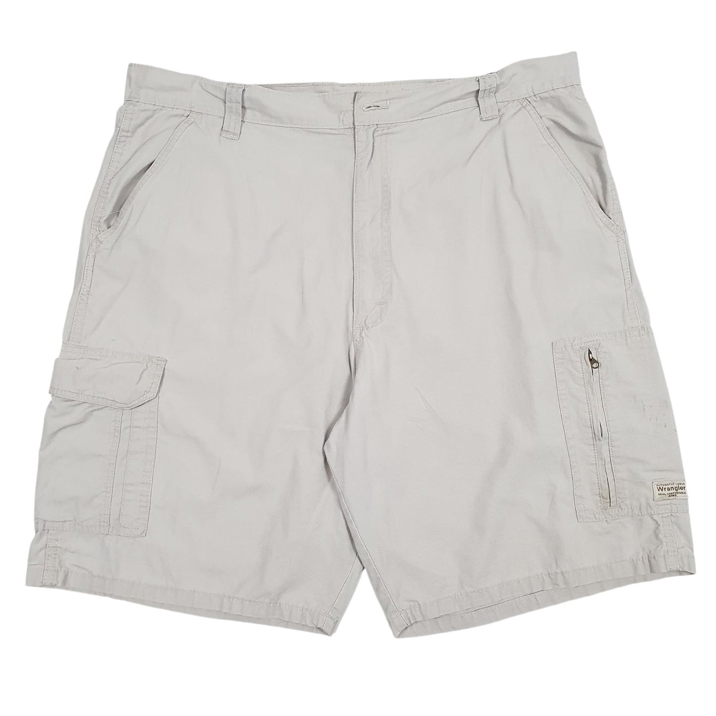 Mens Grey Wrangler  Cargo Shorts