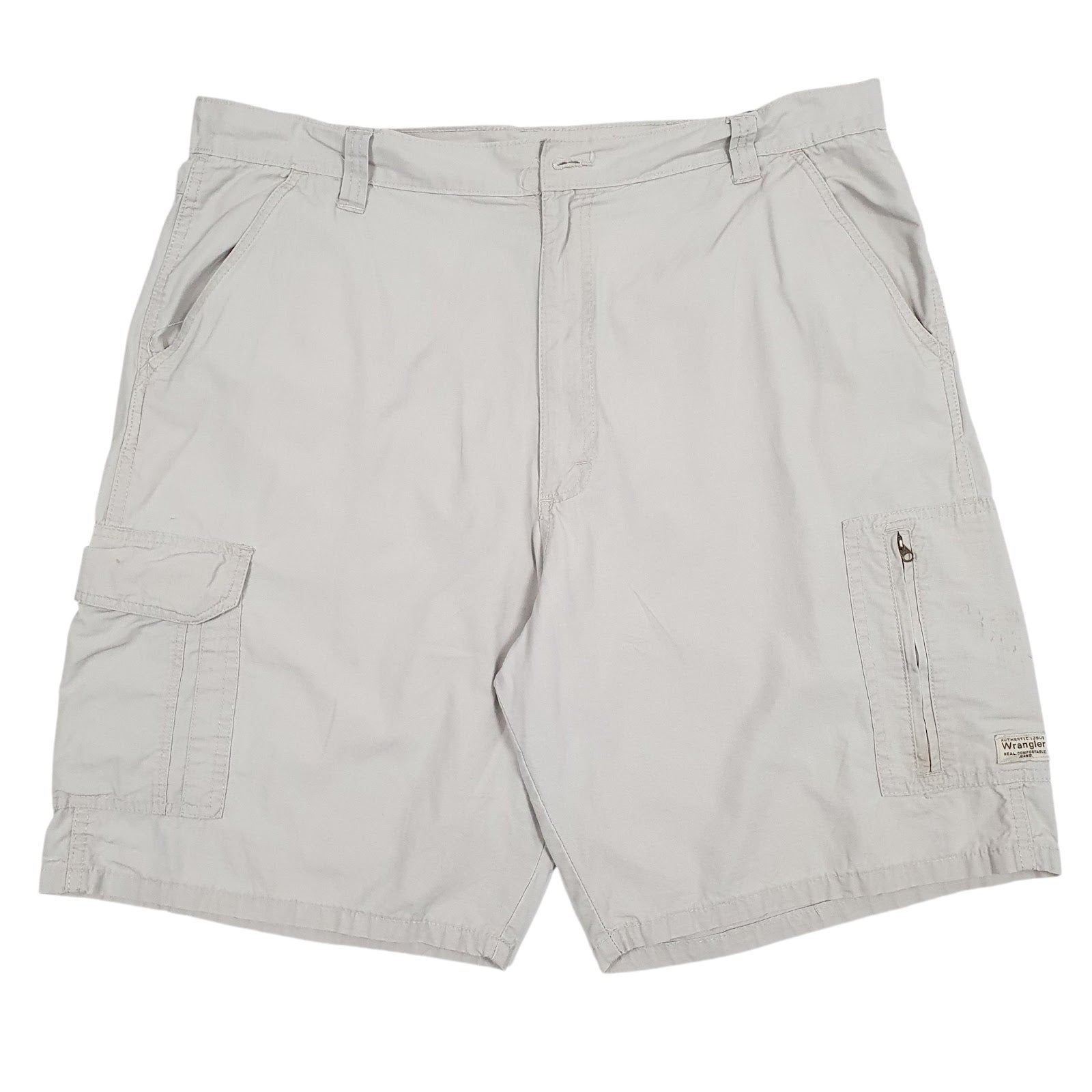 Mens Grey Wrangler  Cargo Shorts