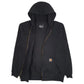 Mens Black Carhartt  Full Zip Jumper