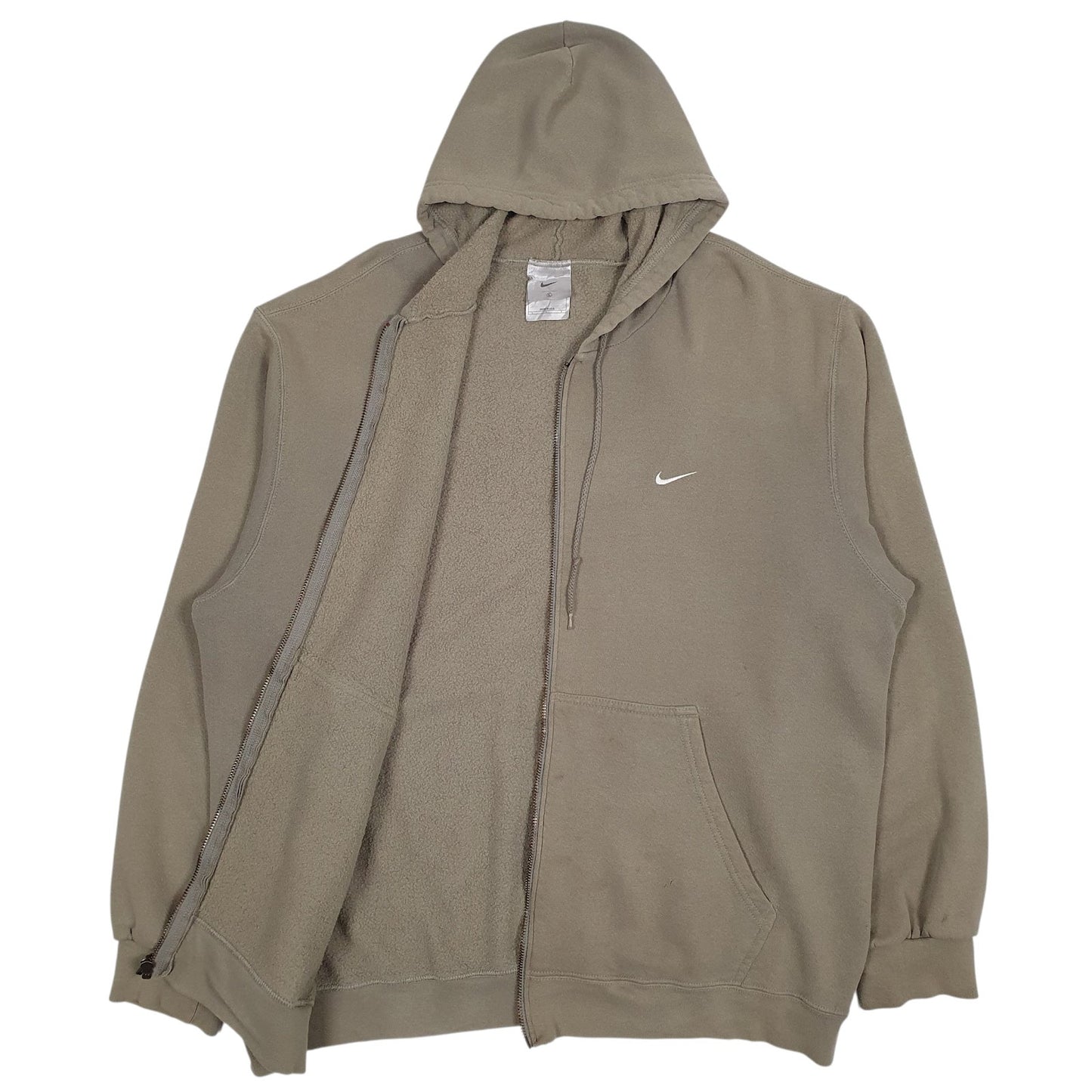 Mens Green Nike  Full Zip Jumper