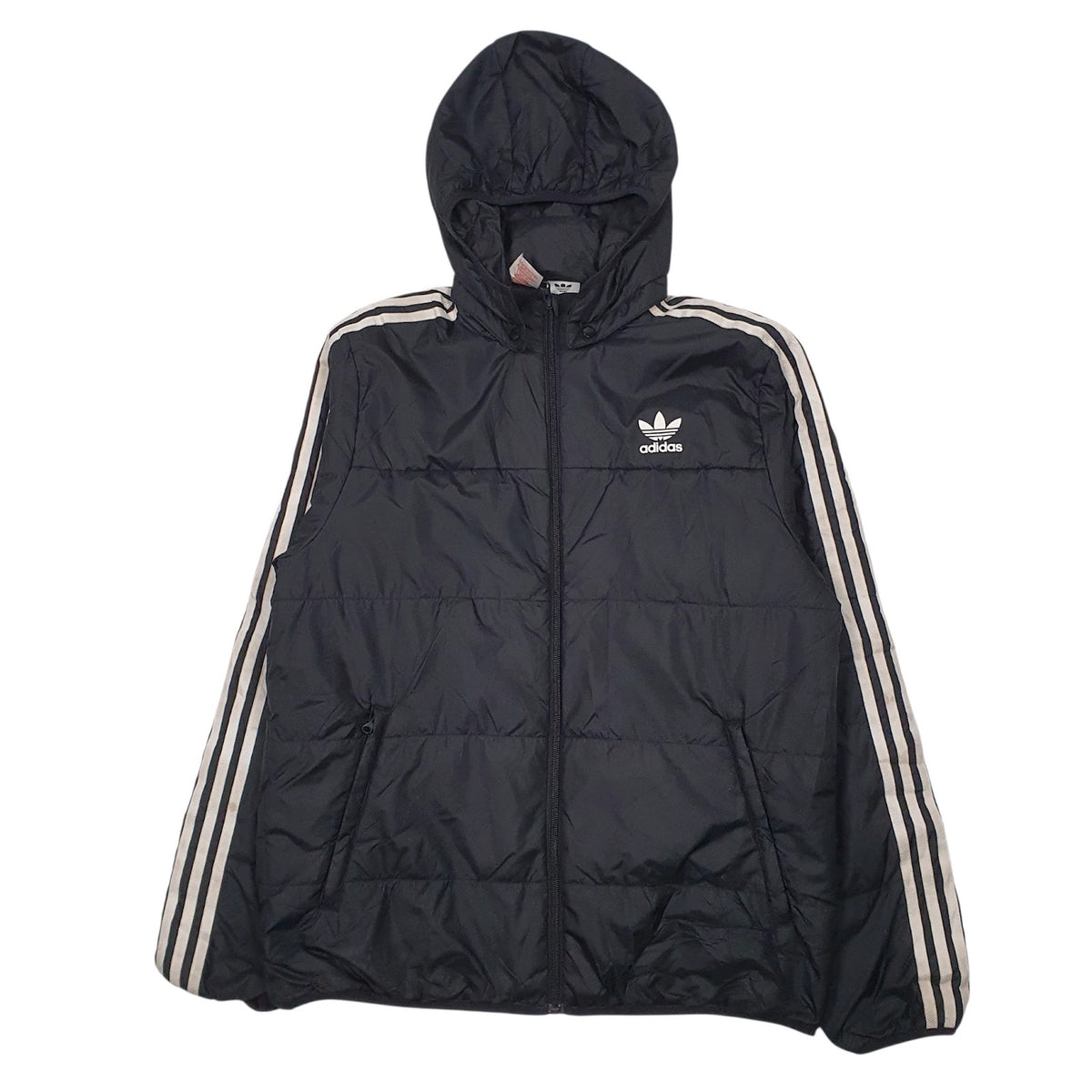 Mens Black Adidas   Coat
