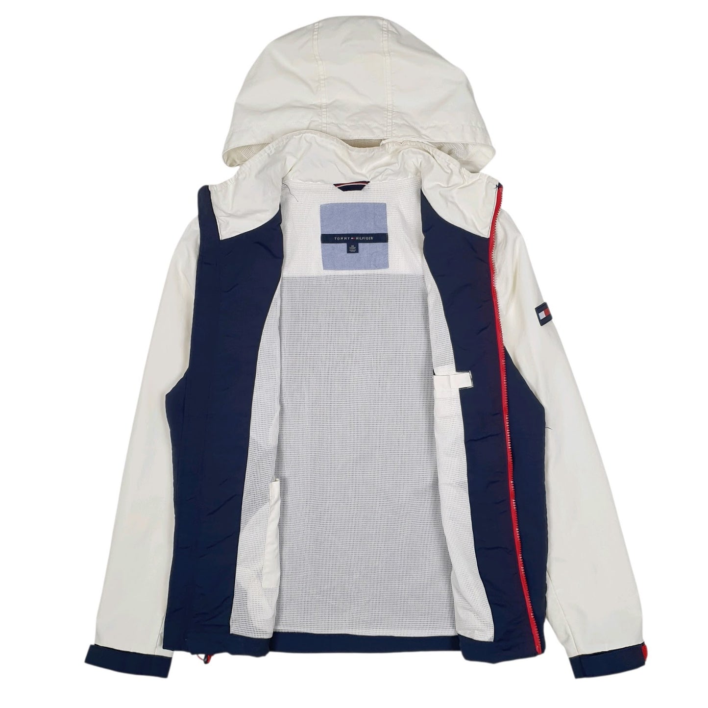 Mens Navy Tommy Hilfiger  Hoodie Coat