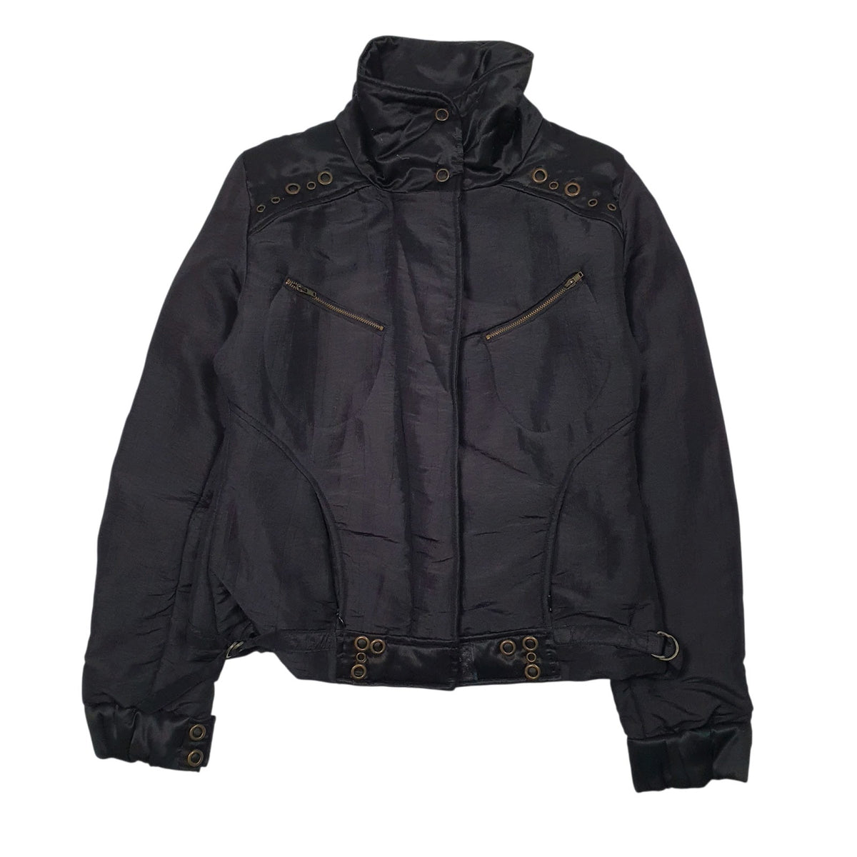 Womens Black Guess   Coat