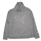 Womens Grey Puma  Shoal Neck Jumper