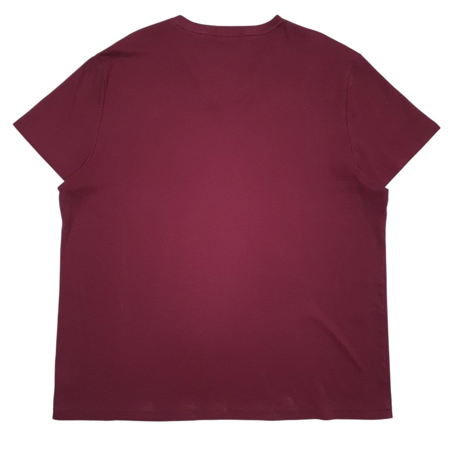 Mens Burgundy Polo Ralph Lauren   T Shirt