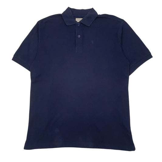 Mens Navy Trussardi  Short Sleeve Polo Shirt