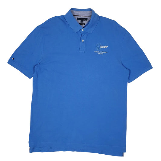 Mens Blue Tommy Hilfiger  Short Sleeve T Shirt