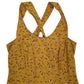 Womens Yellow Diana Leg Slit  Dress