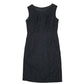 Womens Black Unbranded Chiffon Evening Occasion Sleeveless Dress